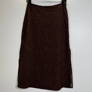 Marine Layer Midi Slip Skirt Sz 4